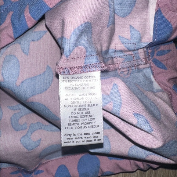 Toad & Co Oversized Pink/Purple and Blue Patterned Anorak Unisex Jacket Medium - Picture 5 of 9